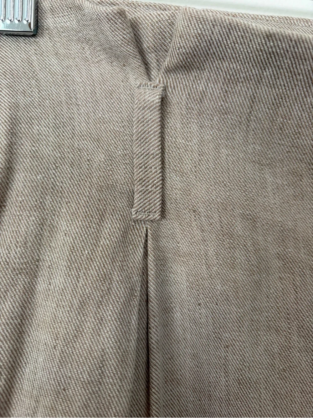 Banana Republic Linen Blend Wide Leg Pants Beige Women’s Size 0 High Rise